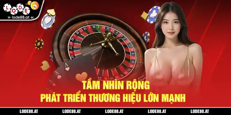Tầm nhìn rộng phát triển thương hiệu lớn mạnh 